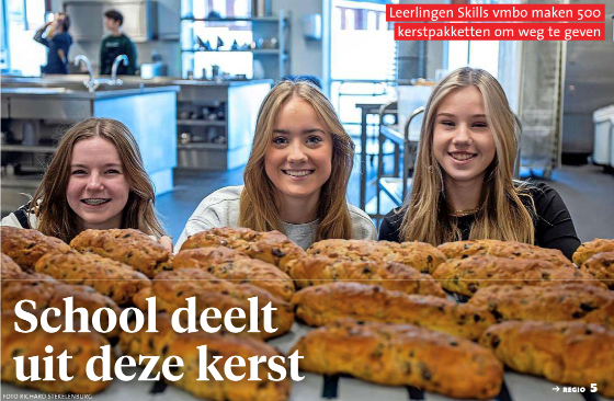 SKILLS vmbo deelt uit met de kerst